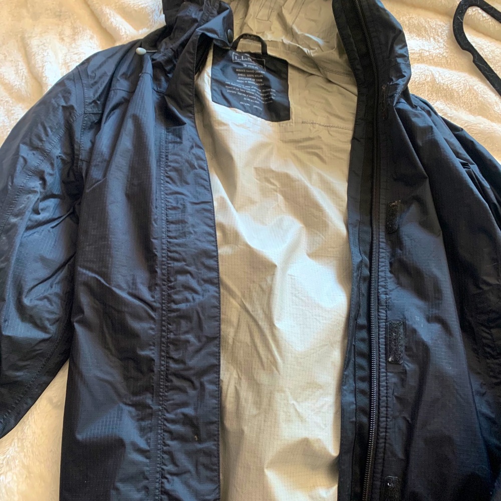 llbean rain jacket